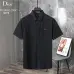 Dior T-shirts for men Solid Color Buttons #A46594