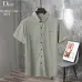 Dior T-shirts for men Solid Color Buttons #A46594