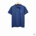 Dior T-shirts for men Solid Color Buttons Black/White/blue #A46600