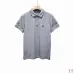 Dior T-shirts for men Solid Color Buttons Black/White/blue #A46600