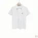 Dior T-shirts for men Solid Color Buttons Black/White/blue #A46600
