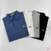 Dior T-shirts for men Solid Color Buttons Black/White/blue #A46600