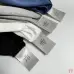 Dior T-shirts for men Solid Color Buttons Black/White/blue #A46600
