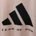 Adidas x Fear Of God T Shirt Iconic Logo Trendy Streetwear Fashion Piece Black/Pink/Khaki/Brown #A54364