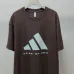 Adidas x Fear Of God T Shirt Iconic Logo Trendy Streetwear Fashion Piece Black/Pink/Khaki/Brown #A54364