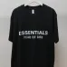 FEAR OF GOD ESSENTIALS T Shirt Classic Design Trendy Streetwear Fashion Black/White/Pink/Light Khaki #A54363