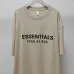 FEAR OF GOD ESSENTIALS T Shirt Classic Design Trendy Streetwear Fashion Black/White/Pink/Light Khaki #A54363