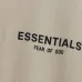 FEAR OF GOD ESSENTIALS T - Shirt with Side Logo Minimalist Streetwear Style  #A54365