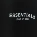 FEAR OF GOD ESSENTIALS T - Shirt with Side Logo Minimalist Streetwear Style  #A54365