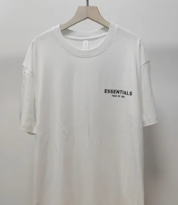 FEAR OF GOD ESSENTIALS T - Shirt with Side Logo Minimalist Streetwear Style  #A54365