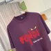 Fendi T-shirts for men Black/Grey #A51011