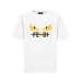 Fendi T-shirts for men Black/White #A50881