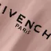 Givenchy Paris Logo Cotton T Shirts in Pink Brown Black and White for men Casual Fashion #A54254
