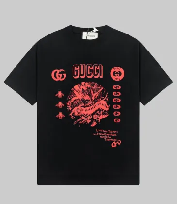 Gucci T-shirts for Gucci Men's AAA T-shirts Black/White #A50878