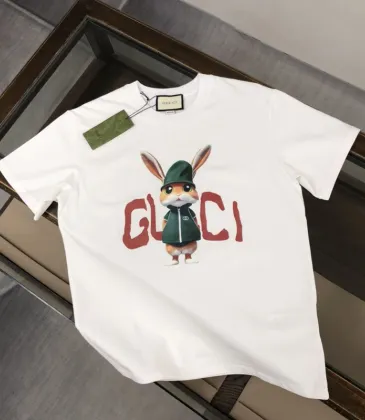 Gucci T-shirts for Gucci Men's AAA T-shirts Black/White #A53129