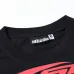HELLSTAR Black T - Shirt With Running Figures Graphic And Star Sports Print Design #A54398