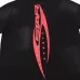 HELLSTAR Black T - Shirt With Running Figures Graphic And Star Sports Print Design #A54398