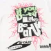 HELLSTAR White T - Shirt With Bold Flaming Graphic And Slogan Print Design #A54399