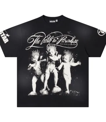 Hellstar T-shirts Black/Brown #A52320