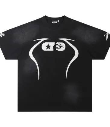 Hellstar Warm Up T-Shirt Black/White/Red #A53241