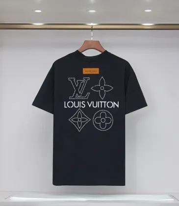 Brand L Black/White T - Shirt With Rhinestone Logo And Brand Detailing #A54244