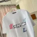 Louis Vuitton Graphic Print Cotton Comfort Casual Short-Sleeved T-Shirt #A54004