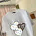 Louis Vuitton Graphic Print Cotton Comfort Casual Short-Sleeved T-Shirt #A54005
