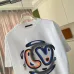 Louis Vuitton Graphic Print Cotton Comfort Casual Short-Sleeved T-Shirt #A54006