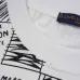 Louis Vuitton T-Shirts for AAAA Louis Vuitton T-Shirts Black/White #A53716
