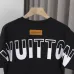 Louis Vuitton T-Shirts for AAAA Louis Vuitton T-Shirts Black/White #A53824