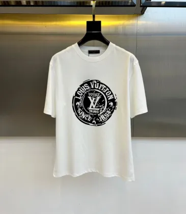 Louis Vuitton T-Shirts for AAAA Louis Vuitton T-Shirts Black/White #A53939