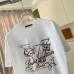 Stylish Louis Vuitton T Shirt With Artistic Sketch Style Brand Print Black/White/Purple/Light Blue #A54351