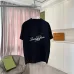 Stylish Louis Vuitton T Shirt With Artistic Sketch Style Brand Print Black/White/Purple/Light Blue #A54351