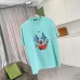 Louis Vuitton T - Shirt With Artistic Clown Face Graphic For Bold Fashion Statements White/Black/Yellow/Purple #A54293