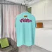Louis Vuitton T - Shirt With Artistic Clown Face Graphic For Bold Fashion Statements White/Black/Yellow/Purple #A54293