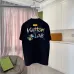 Louis Vuitton T - Shirt With Colorful Artistic LV Logo Emblem For Stylish Looks White/Black/Yellow/Purple #A54294
