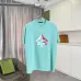 Louis Vuitton T - Shirt With Stylish Geometric Logo And Color - Block Design White/Black/Yellow/Purple #A54296