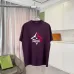 Louis Vuitton T - Shirt With Stylish Geometric Logo And Color - Block Design White/Black/Yellow/Purple #A54296
