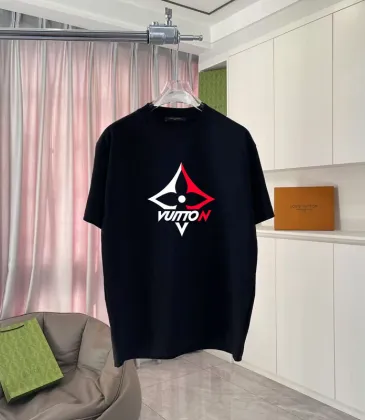  T - Shirt With Stylish Geometric Logo And Color - Block Design White/Black/Yellow/Purple #A54296