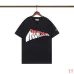 Moncler T-shirts for men 270g Black/White #A53120
