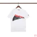 Moncler T-shirts for men 270g Black/White #A53120