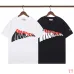 Moncler T-shirts for men 270g Black/White #A53120