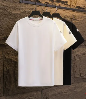 Moncler T-shirts for men 300g 100% cotton NFC chip sensor #A53026