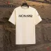 Moncler T-shirts for men 300g 100% cotton NFC chip sensor #A53031
