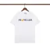 Moncler T-shirts for men Black/White #A51694