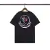 Moncler T-shirts for men Black/White #A52337