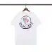 Moncler T-shirts for men Black/White #A52337