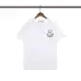 Moncler T-shirts for men Black/White #A52337