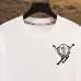 Moncler T-shirts for men Black/White #A53010