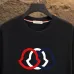 Moncler T-shirts for men Black/White Weight 300g 100% cotton #A53015